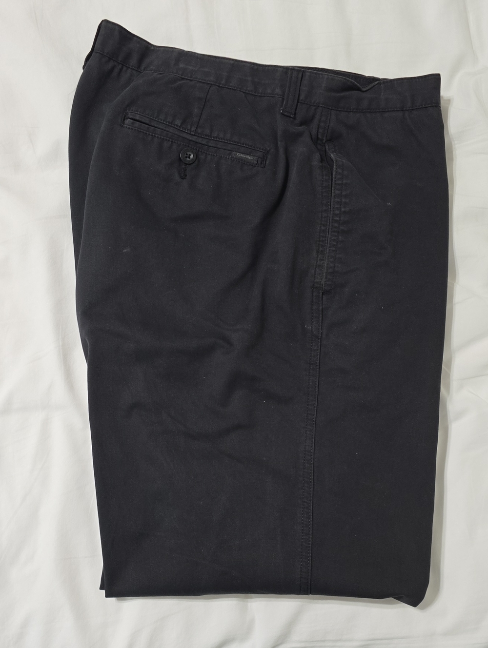 Calvin Klein Men's Dark Charcoal Chino Pants